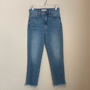 Madewell jeans ankle size 27